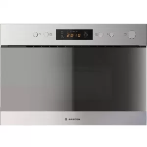 ariston built in microwave 60 cm 22 liter with grill mn 313 ix a1